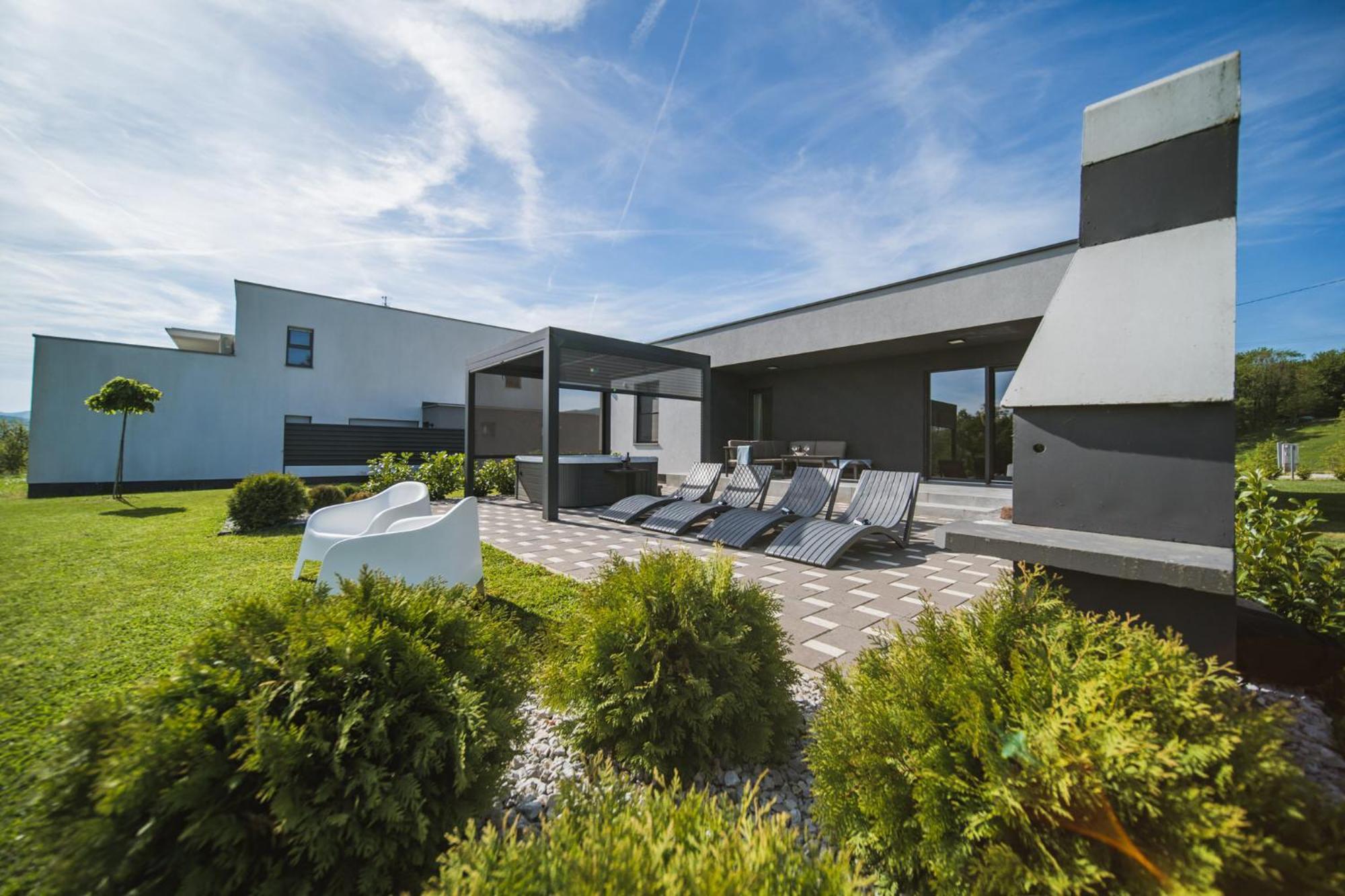 K Relax Place, Varazdinske Toplice, Modern Home With Sauna, Jacuzzi, Wifi 外观 照片